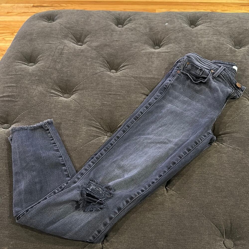Fidelity sola mid rise ankle slim size 27